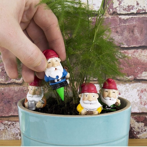 ππH O S T   P I C K ππ Mini Plant Pot Gnomes, NIB - Picture 3 of 7